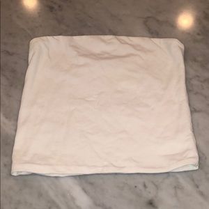 Brandy Melville tube top white barely worn